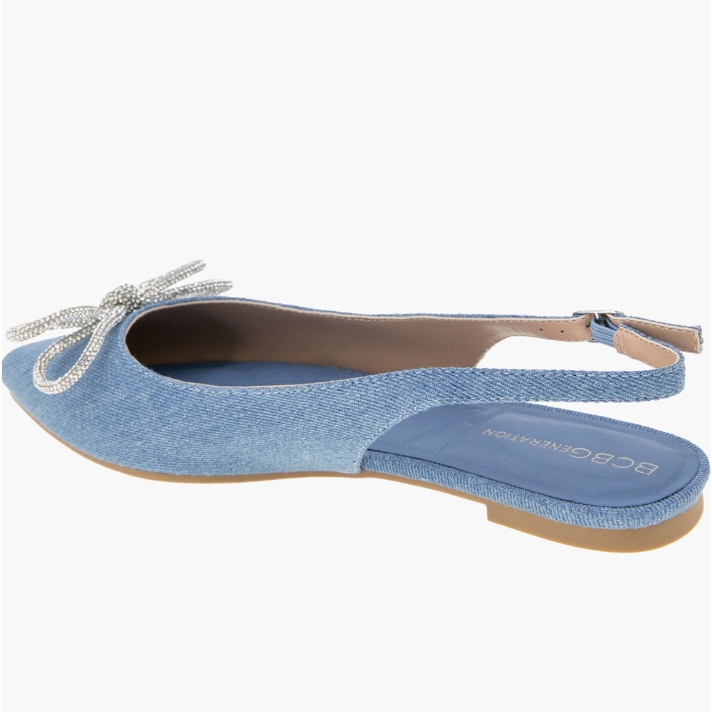 BCBGeneration Kristin Denim Slingback